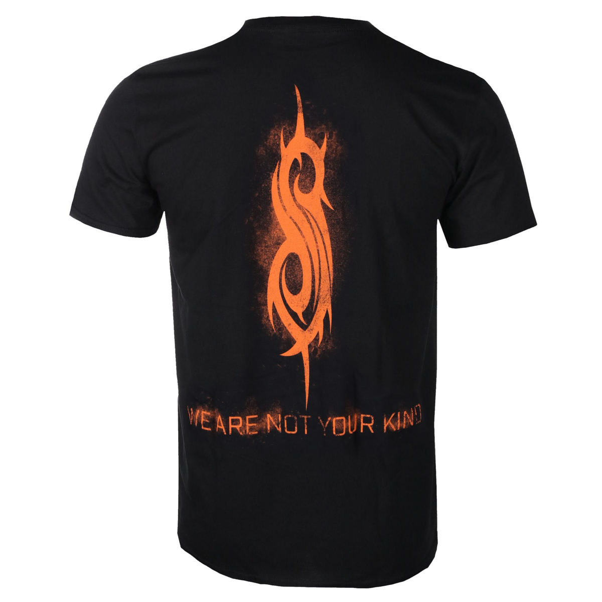 T-shirt Metall För Män Slipknot - WANYK Orange - ROCK OFF S