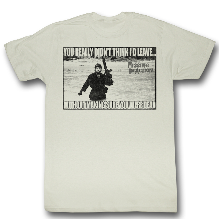 Herr-t-shirt Saknas I Strid (Chuck Norris) - Halsar - AC L