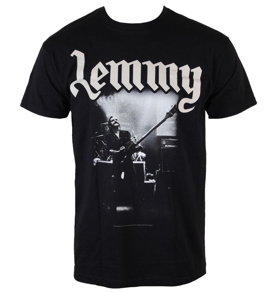 T-shirt Metall För Män Motörhead - Lemmy Lived To Win - ROCK OFF S